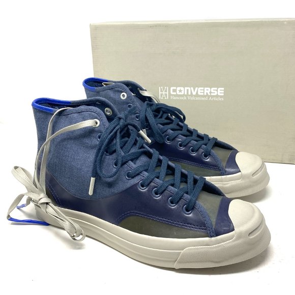 Converse Jack Purcell Signature High Canvas Grey M - Picture 5 of 7